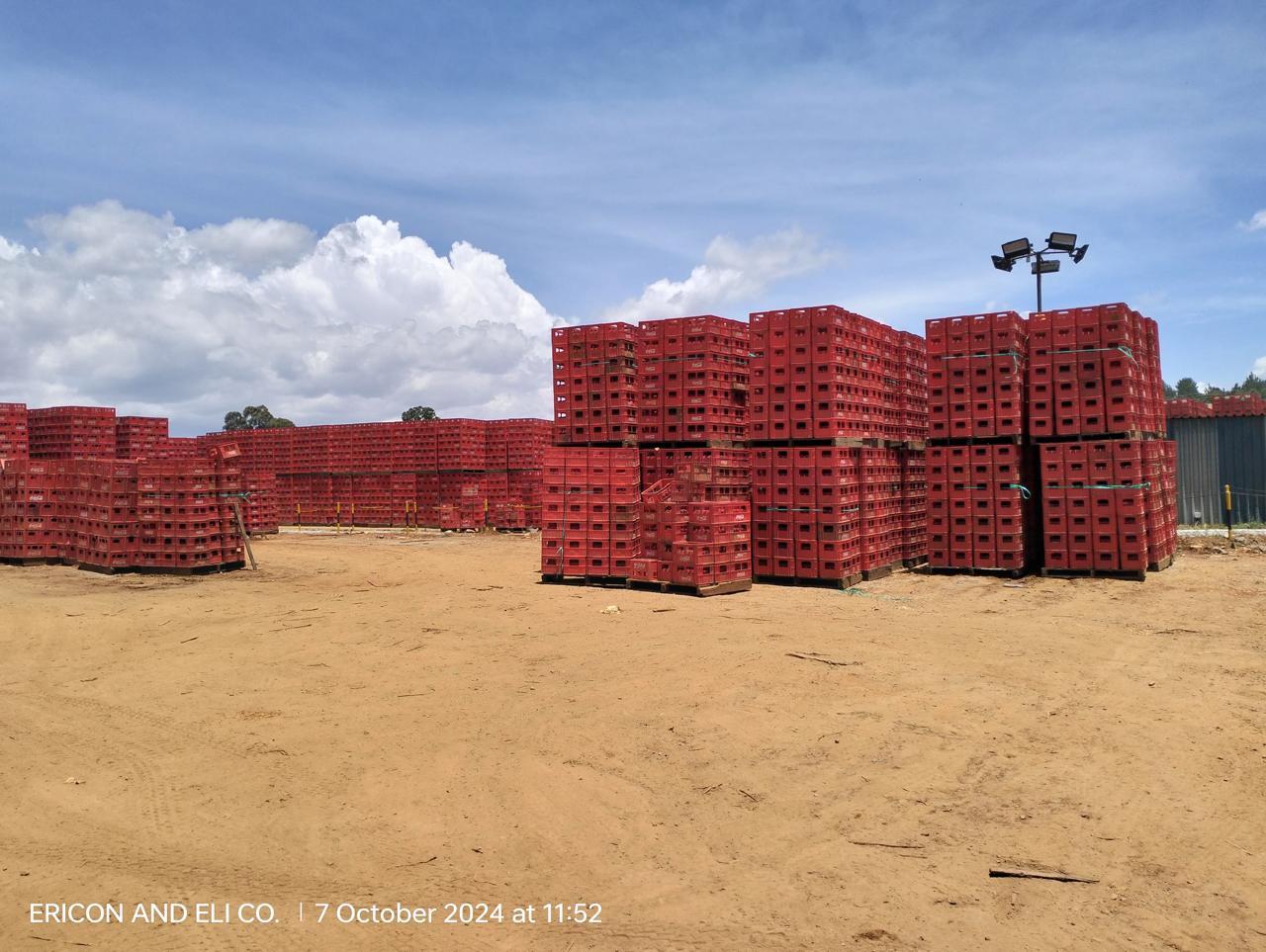 Coca-Cola Eldoret plant yard civil and road works