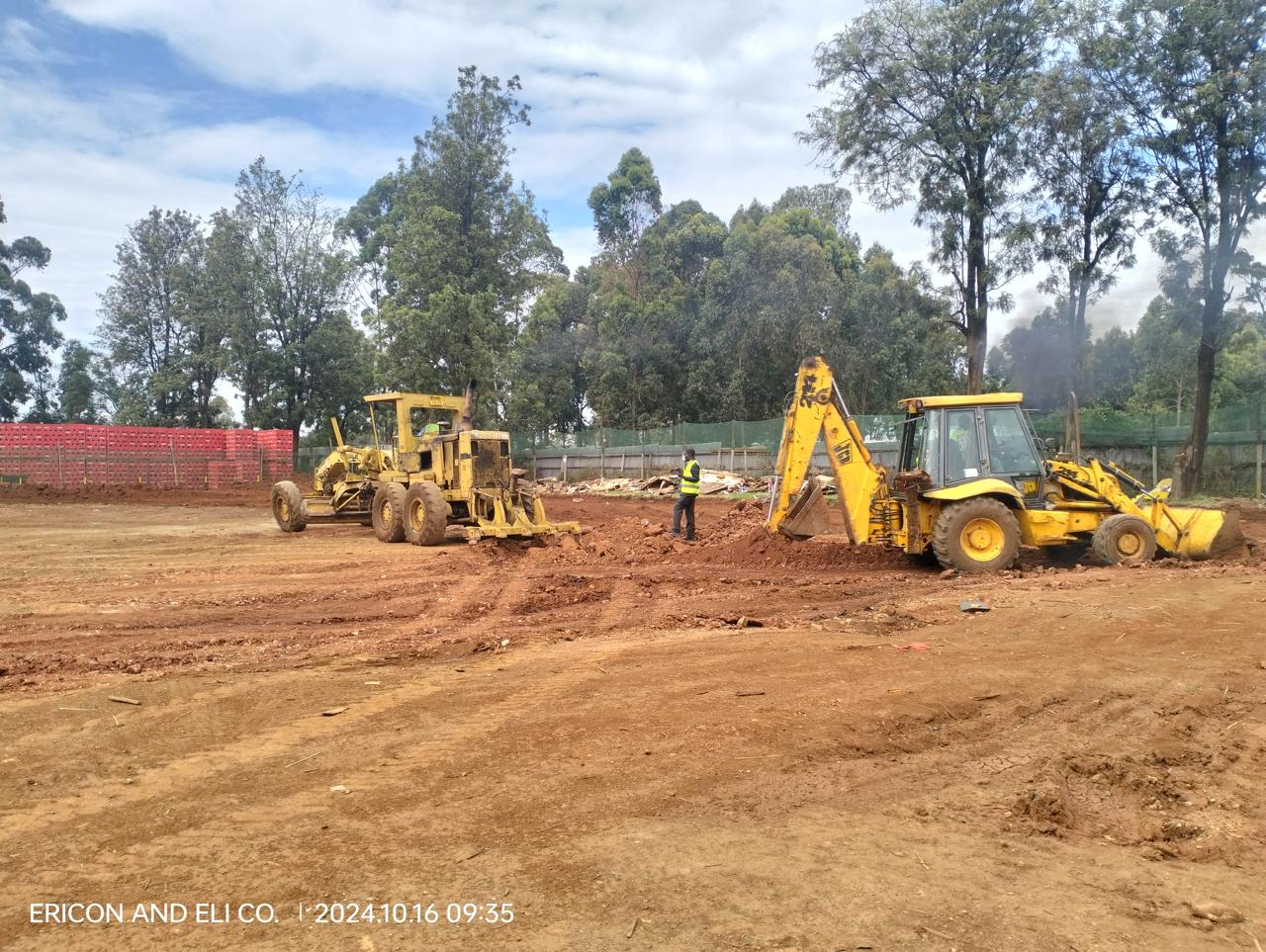 Coca-Cola Eldoret plant yard civil and road works