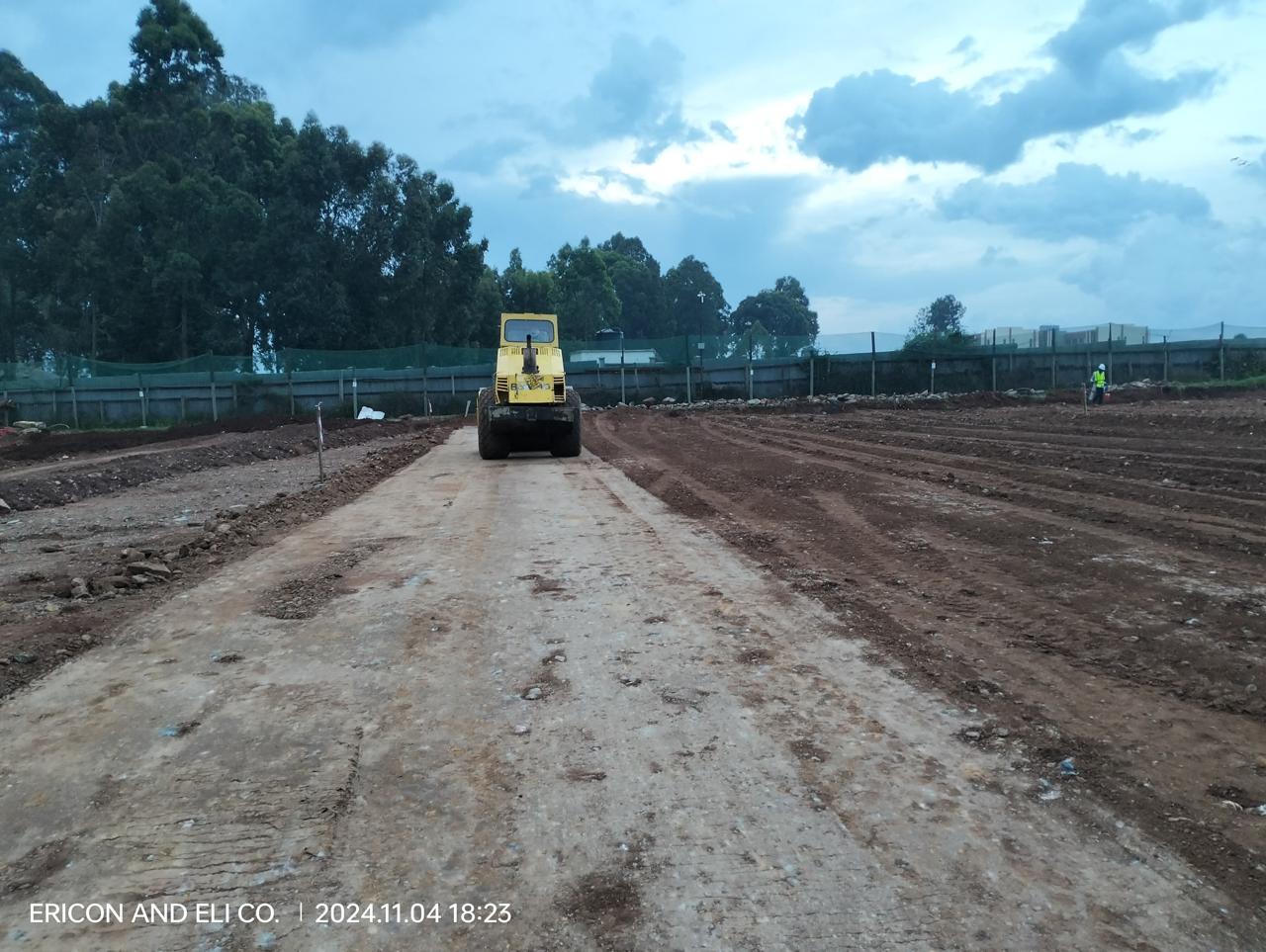 Coca-Cola Eldoret plant yard civil and road works